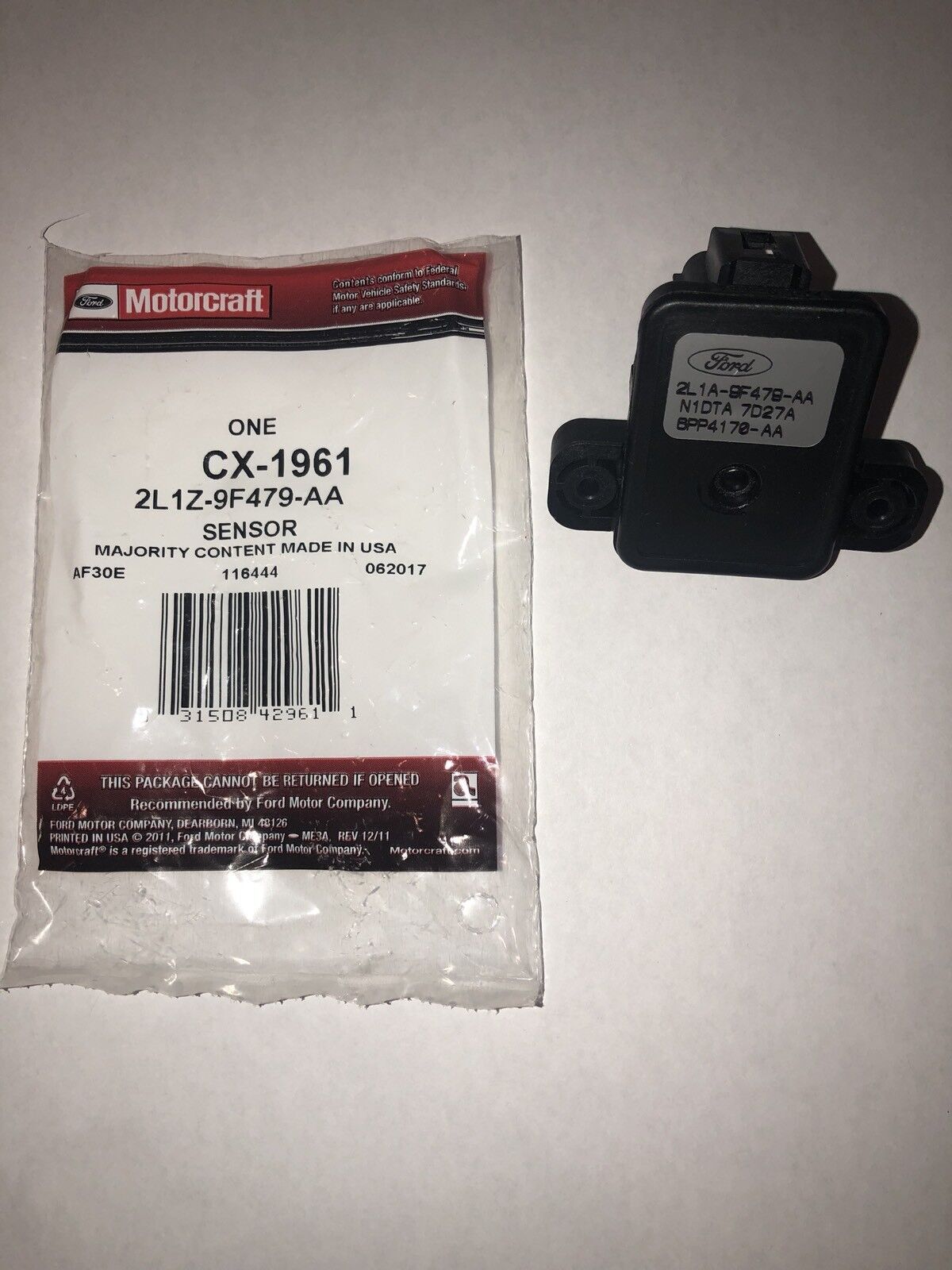 CX1961 Brand NEW OEM Motorcraft MAP Sensor 03-10 Ford Diesel 6.0L Brand New CX1961 Brand NEW OEM Motorcraft MAP Sensor 03-10 Ford Diesel 6.0L Brand New