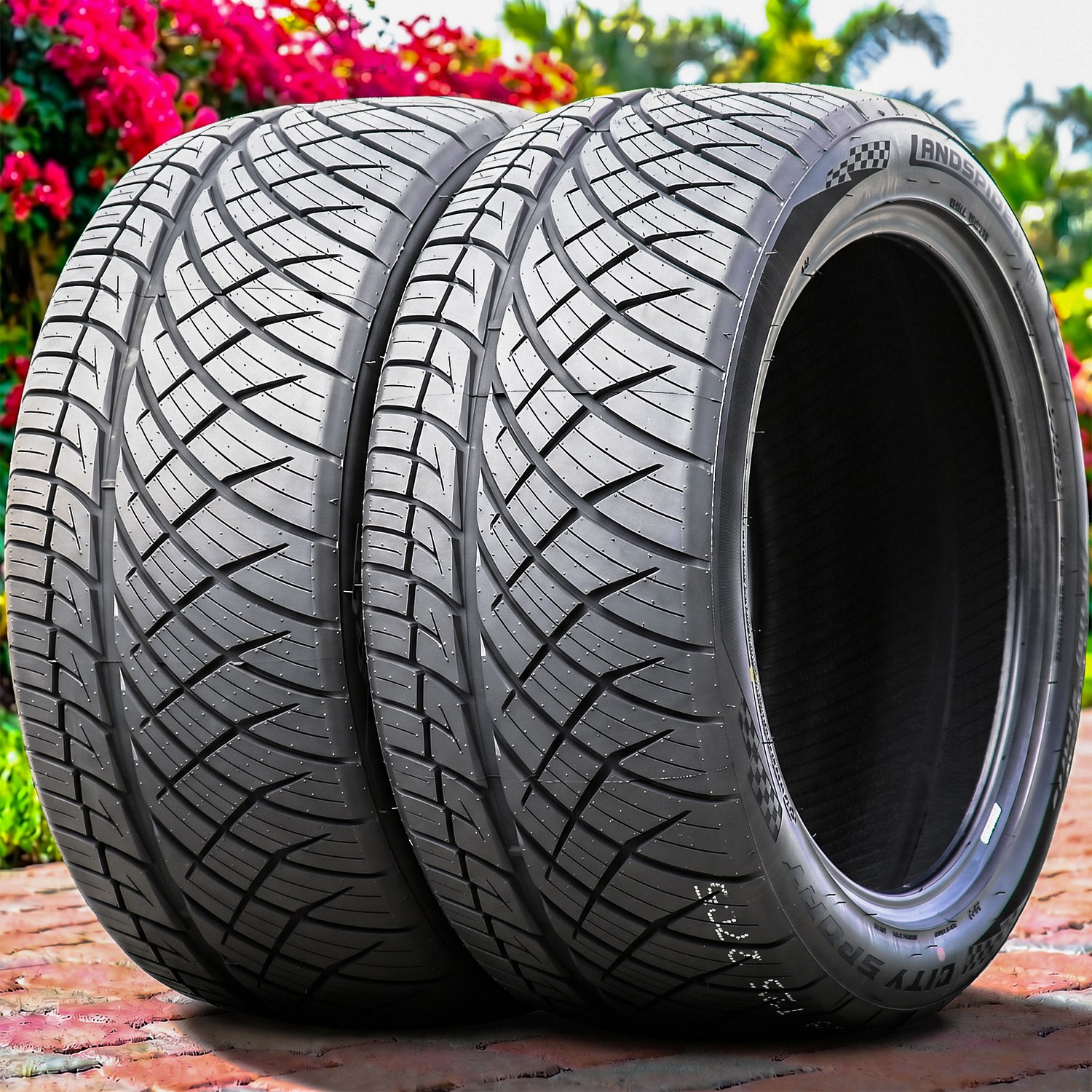 2 Landspider City Sport 275/40R18 ZR 103W XL All Season Performance Tires 240AA