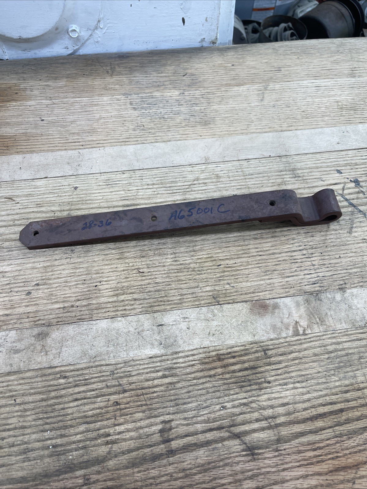 1932- 1936 Ford Pick-up Truck Tail Gate Hinge Strap # A 65001 - C