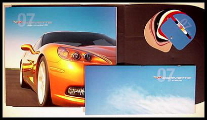 2007 Corvette Prestige Original Dealer Brochure, Z06 C6 LS7 GM NEW 07