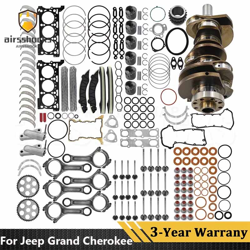 3.0T Diesel Engine Rebuild Kit Crankshaft Rods Timing for Jeep Chrysler Ram 1500