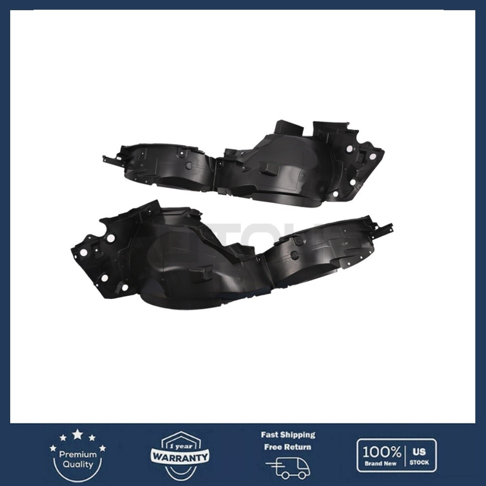 Set of 2 Fender Liner For Nissan Versa 2020-2025 Front Left & Right Inner