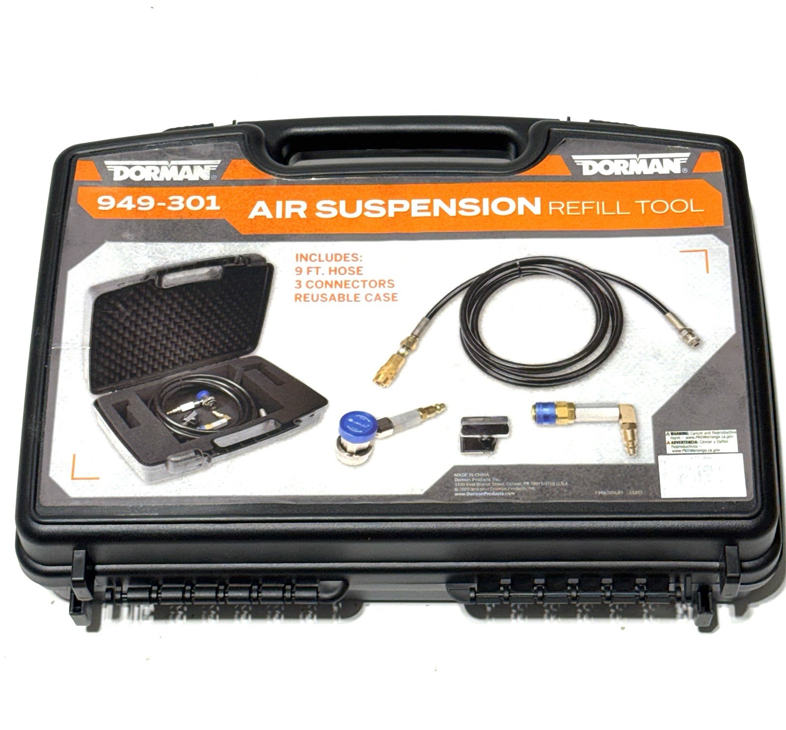 Dorman 949-301 Nitrogen Air Suspension Refill Tool Jeep Ram 2062700020