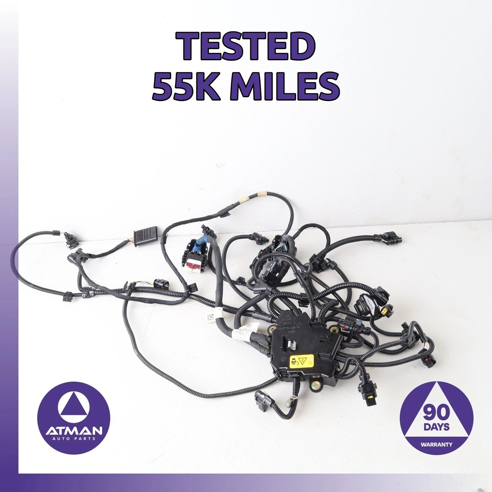 20-23 BMW G05 X5 X6 X7 M50i 4.4L Left Engine Wire Harness 8693188 OEM 55k 20-23 BMW G05 X5 X6 X7 M50i 4.4L Left Engine Wire Harness 8693188 OEM 55k