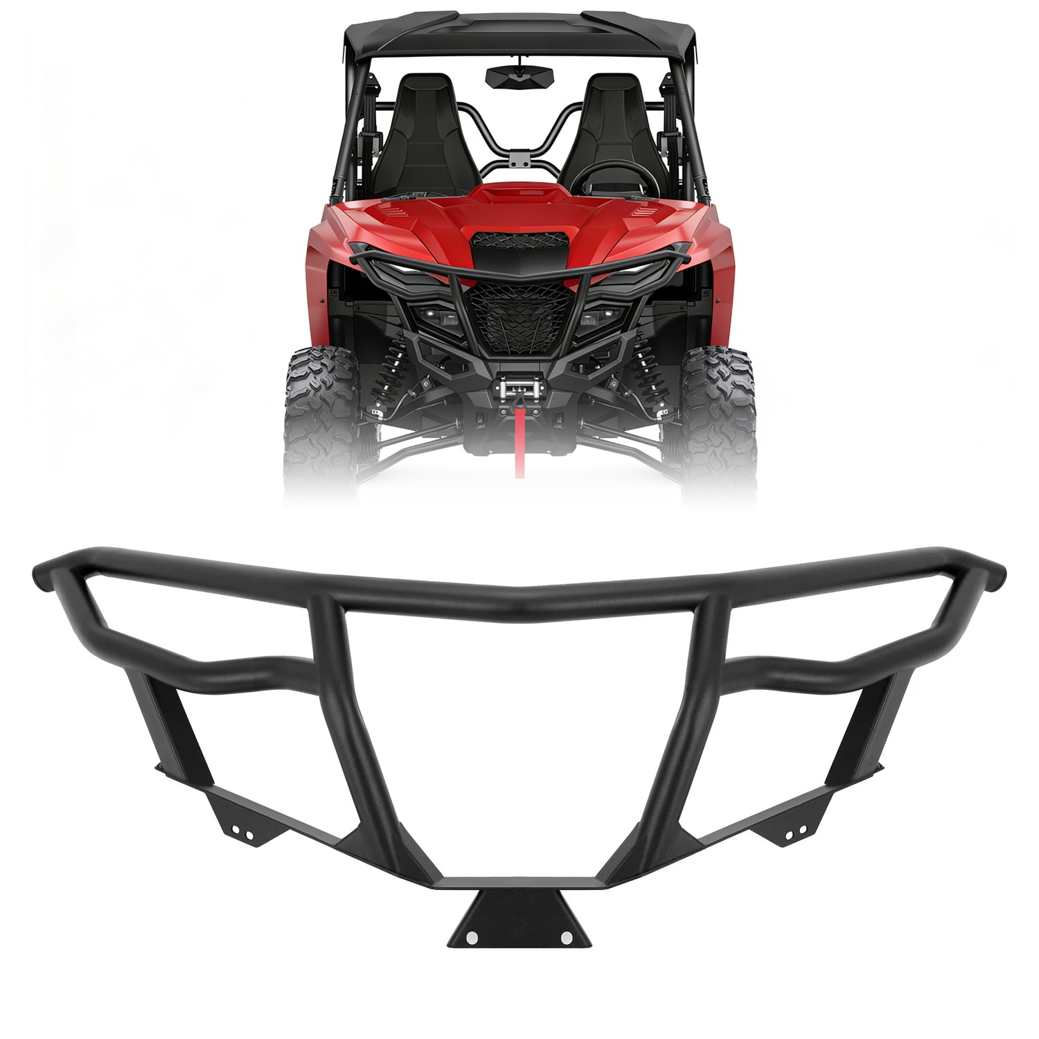 For Yamaha Wolverine RMAX4 RMAX2 1000 21-26 Brush Guard Bumper #B4J-F84L0-V0-00