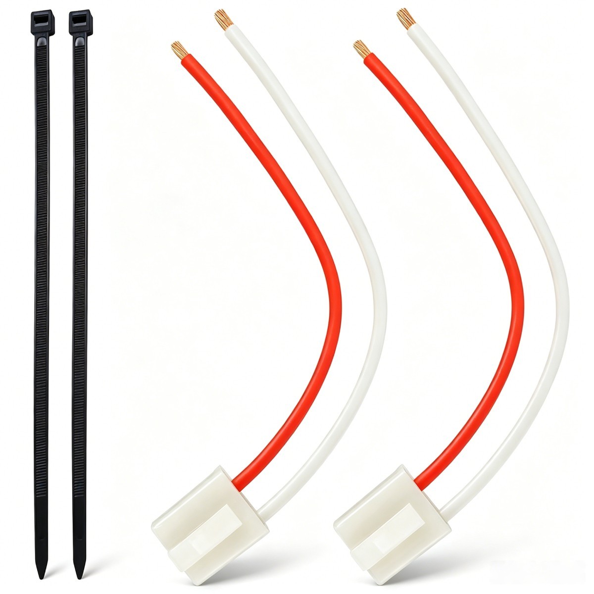 2Pcs Alternator Pigtail Connector Repair Harness Plug for 72-88 GM Cars Trucks