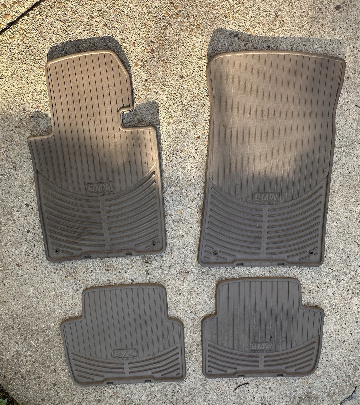 GENUINE BMW E46 All Weather Rubber Floor Mats