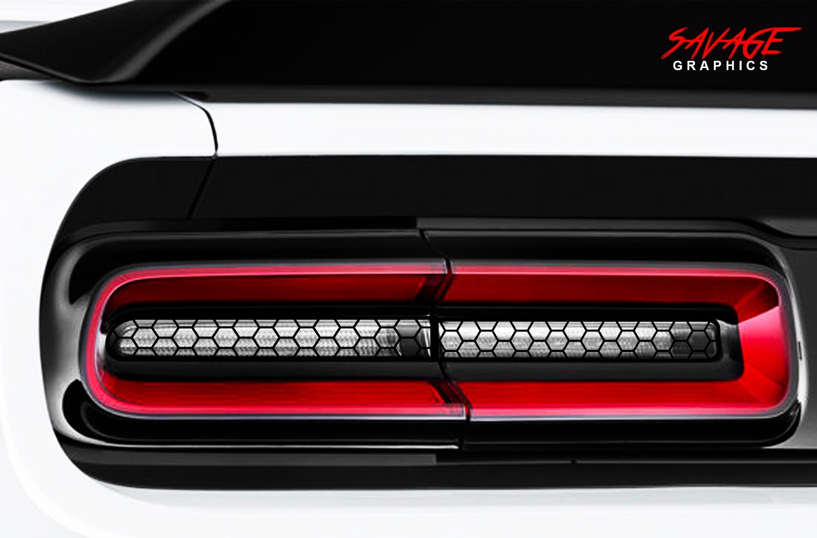 Outlined Honeycomb Taillight Overlay Decals fits dodge challenger sxt,gt,rt,srt Outlined Honeycomb Taillight Overlay Decals fits dodge challenger sxt,gt,rt,srt