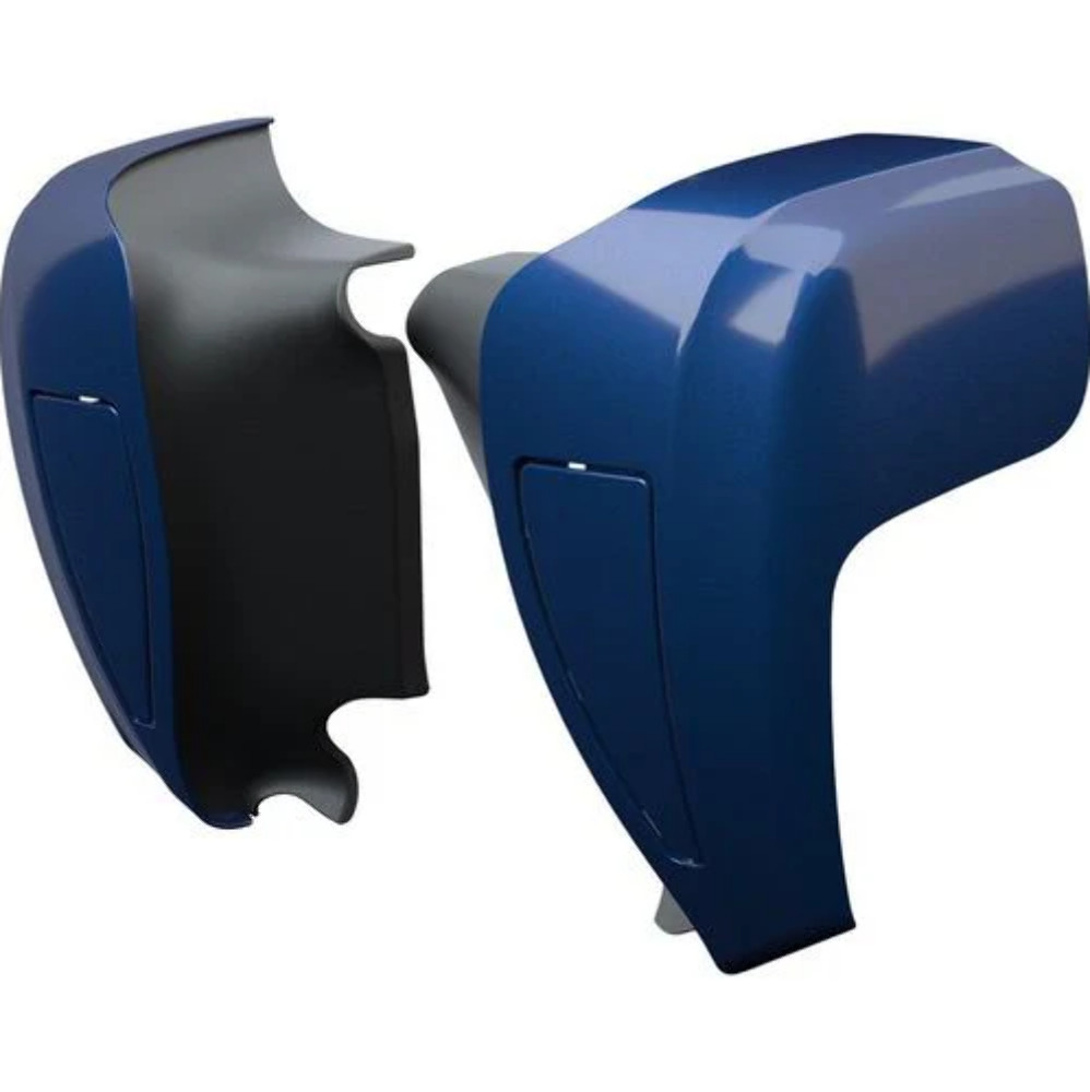 2014-2019 Indian Chieftain OEM Hard Lower Fairings Navy Blue 2883984-727