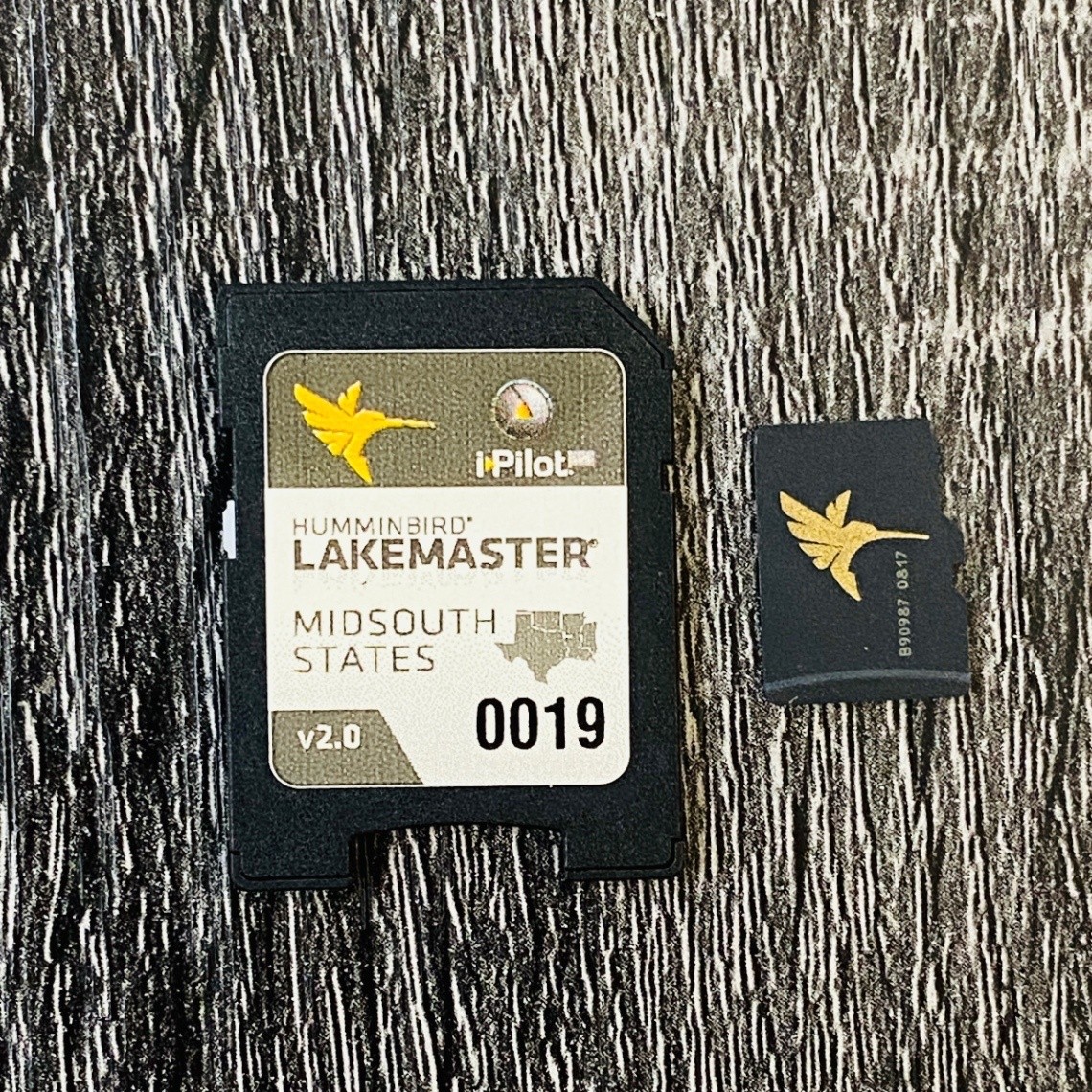 Humminbird LakeMaster Midsouth States v2.0 GPS Map SD Card 0019 iPilot Tested