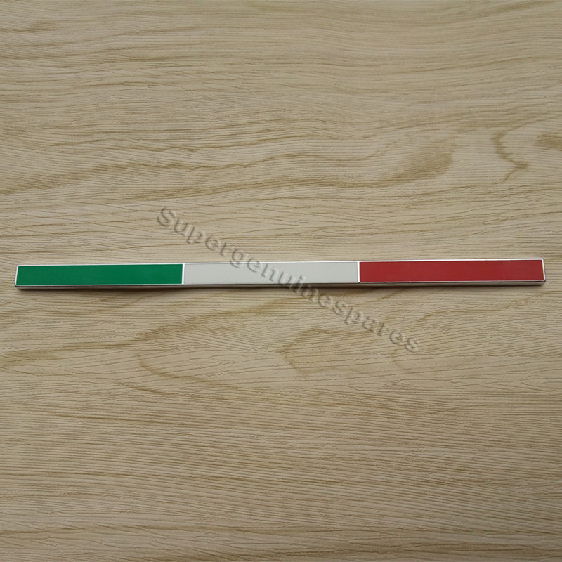 Fit Ferrari Italian Flag Badge 599 360 430 458 488 California Accessory Decal