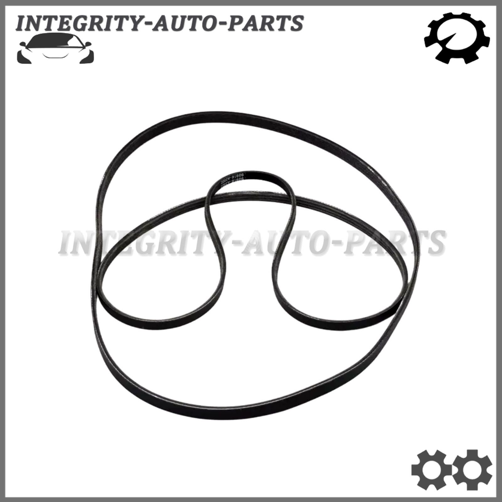 Two Serpentine Belt For 2010 2011 Toyota Camry 2.5L L4 90916-A2022 & 90916-02671