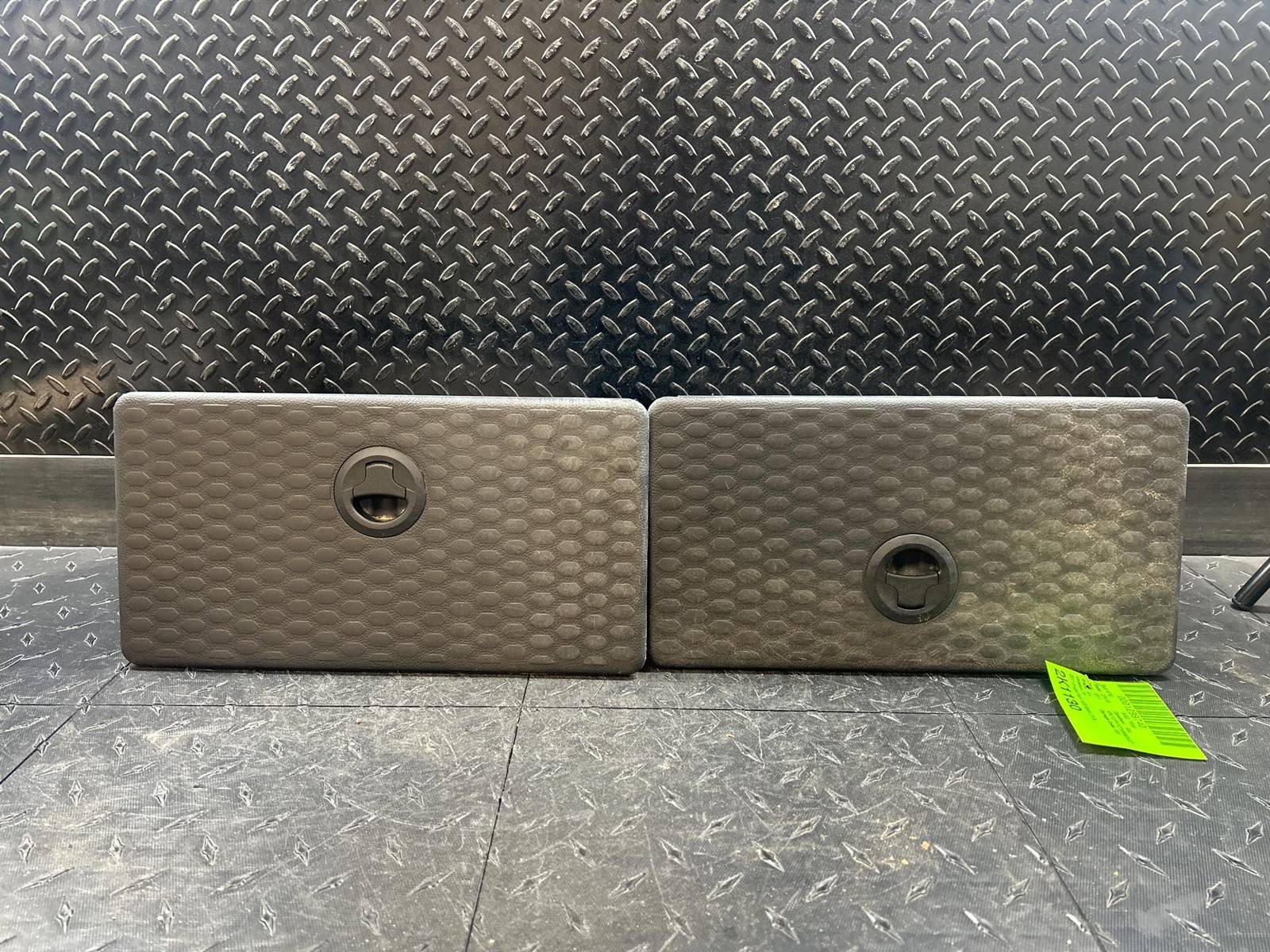 2011 Dodge Ram 1500 Black LH & RH Rear In Floor Storage Compartments w/ Hardware