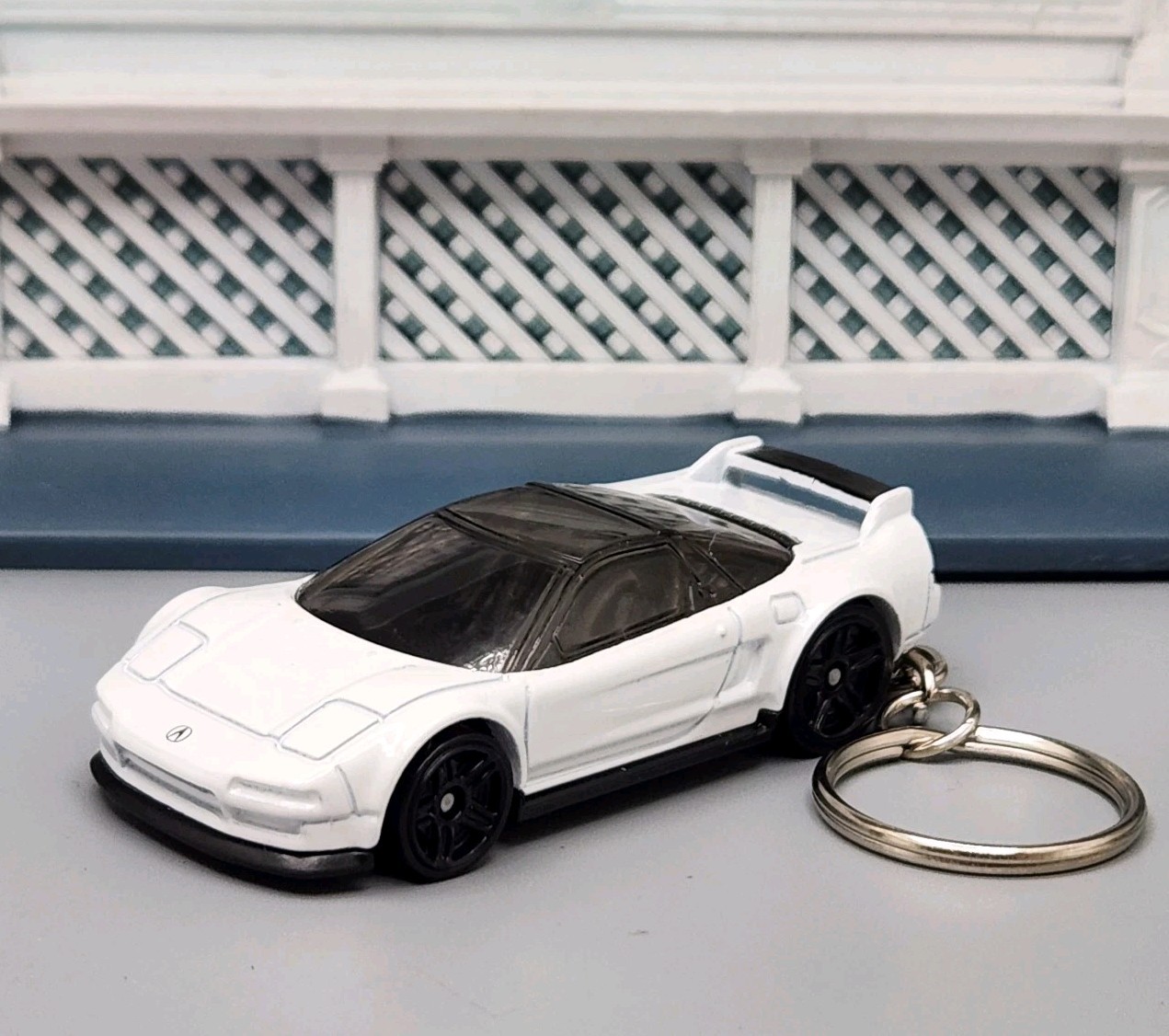 1990 Acura NSX White Custom Diecast Car 🎁 AWESOME GIFT🎁