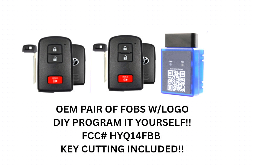 MINT PAIR OF OEM DIY KIT FOR HYQ14FBB 2021-23 TACOMA 4RUNNER PROGRAM YOURSELF