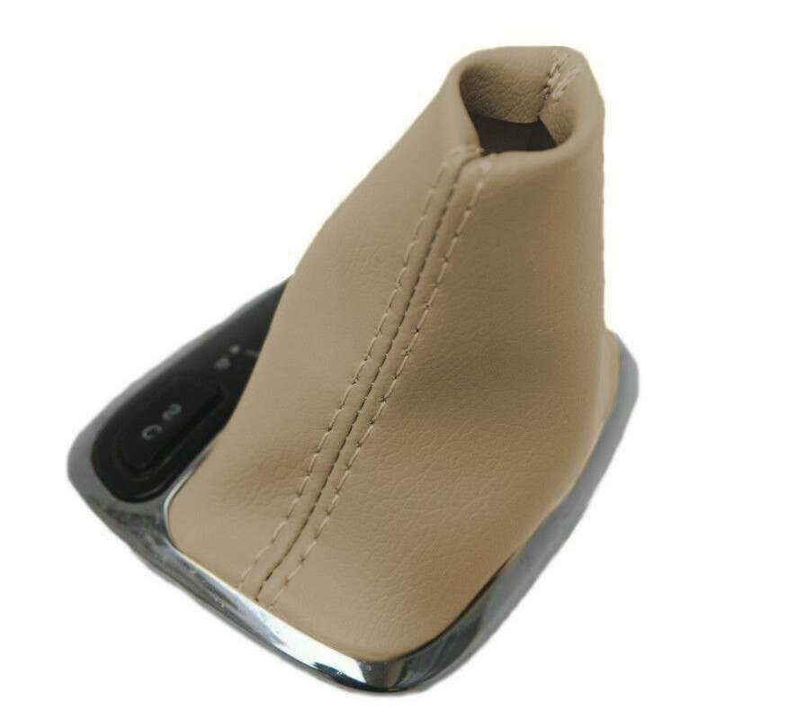 Fits 2001-2009 Mercedes Benz Class PVC Leather Automatic Shift Boot Cover Beige