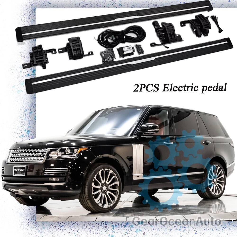 2PCS Power Side Steps Deployable Running Board Fits LR Range Rover LWB 2017-2022