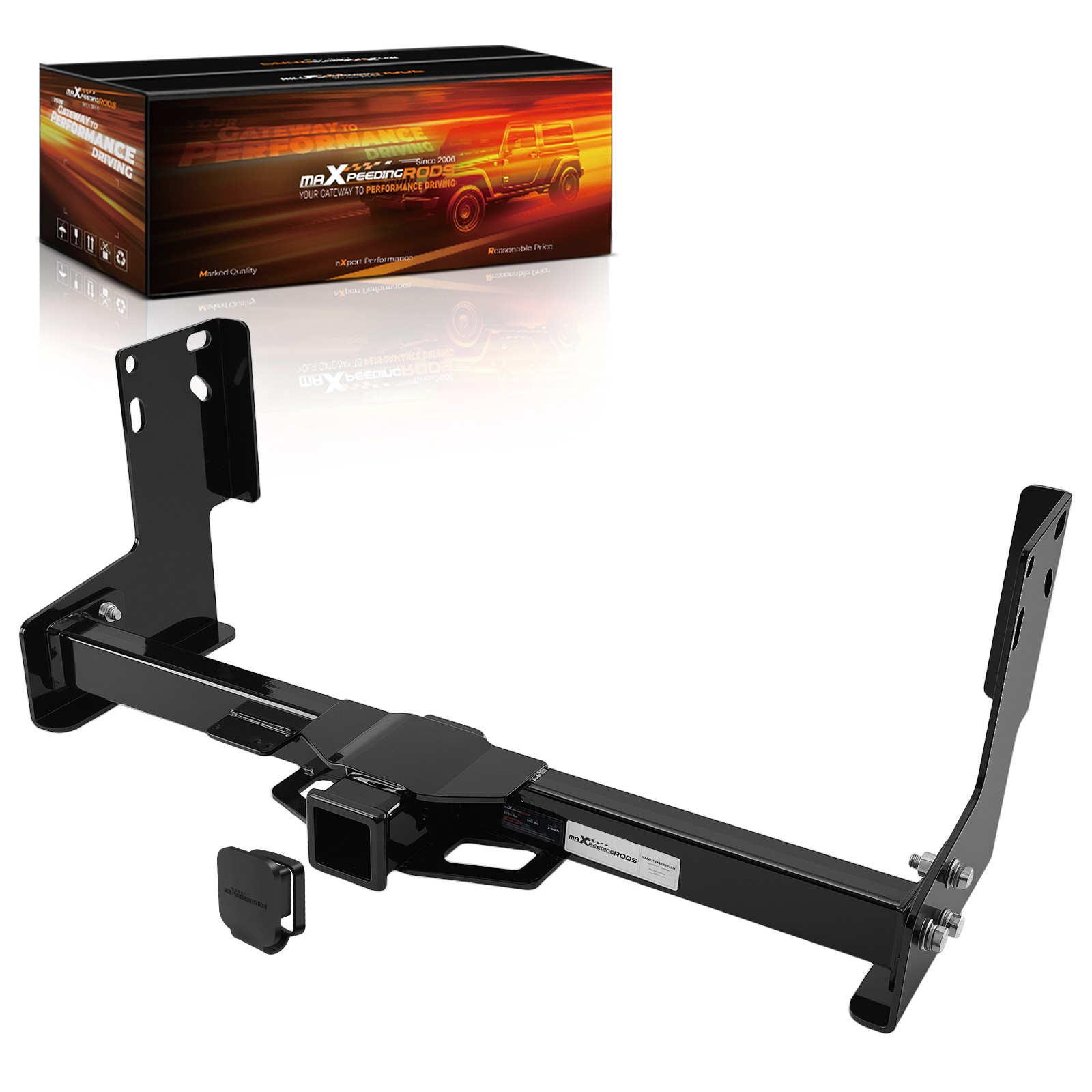 Rear Trailer Hitch Receiver For Sprinter 2500 3500 2007-2026 2in Class 3 6000lbs