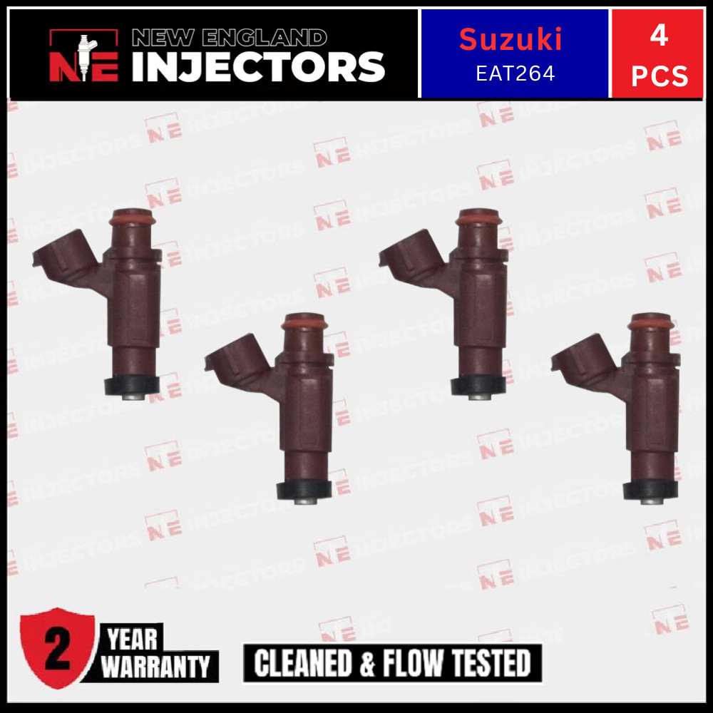 Reman 08-09 Suzuki GSXR600 Secondary Fuel Injector Set of 4 EAT264 15710-37H10
