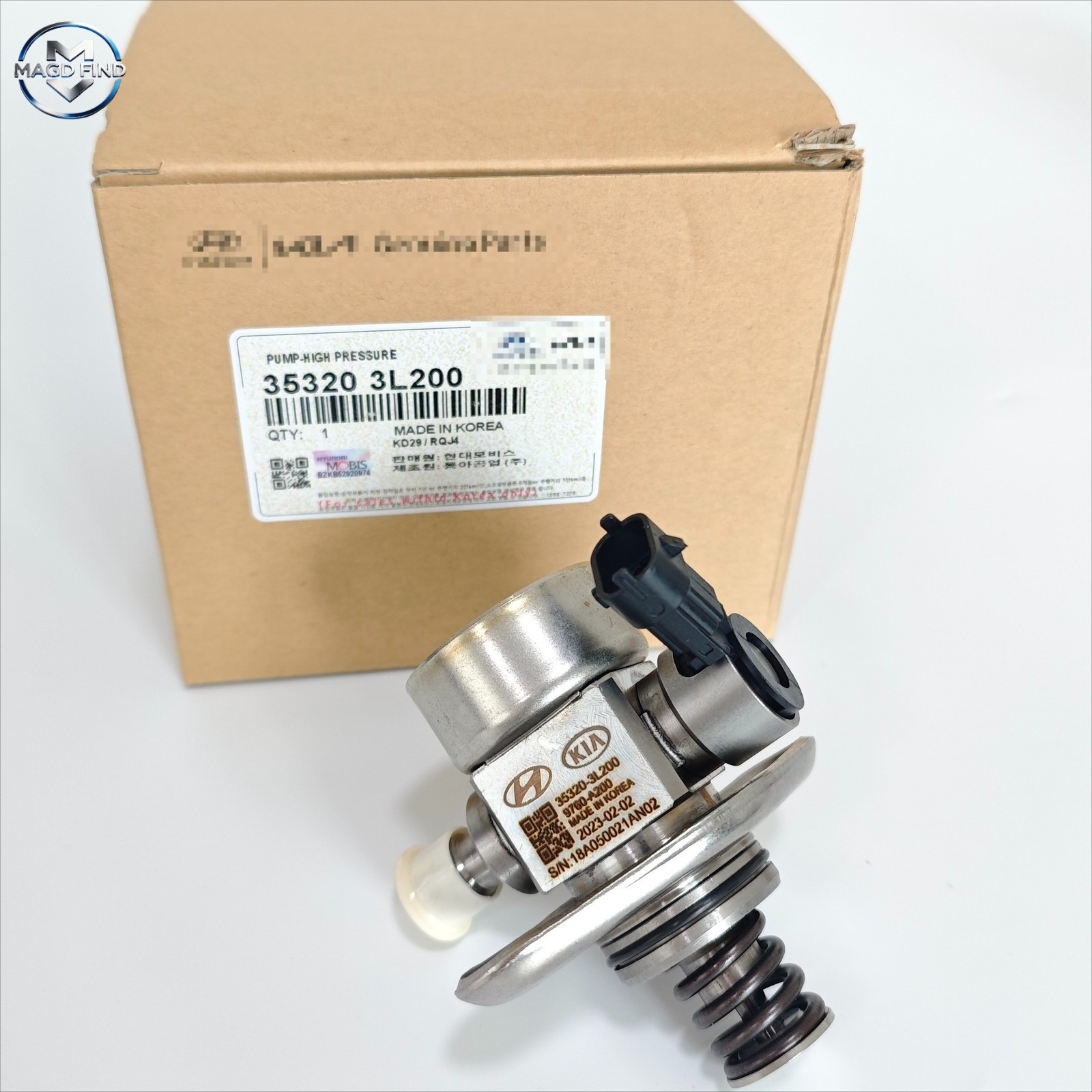 NEW OEM High Pressure Fuel Pump 35320-3L200 For 2020-2025 Hyundai Palisade 3.8L
