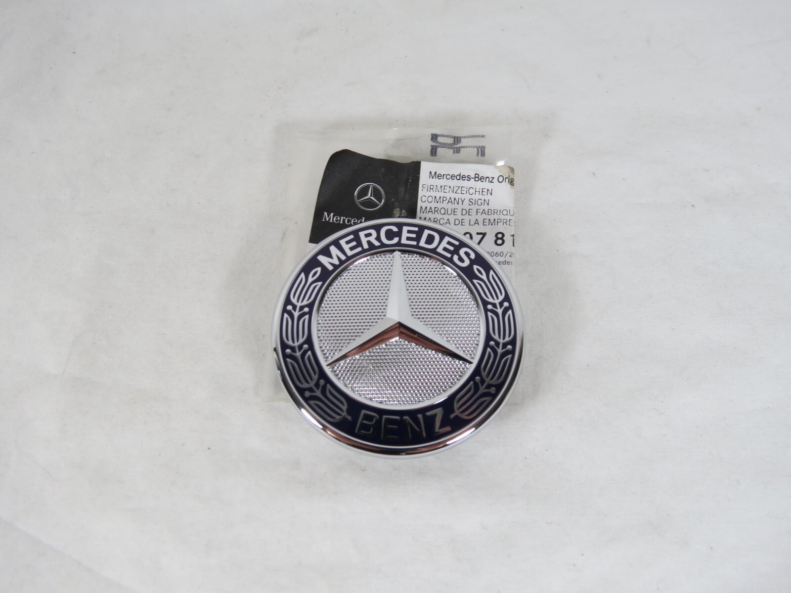 Genuine OEM Mercedes Front Hood Emblem CL CLK CLS G GL GLK Class Star Badge Logo