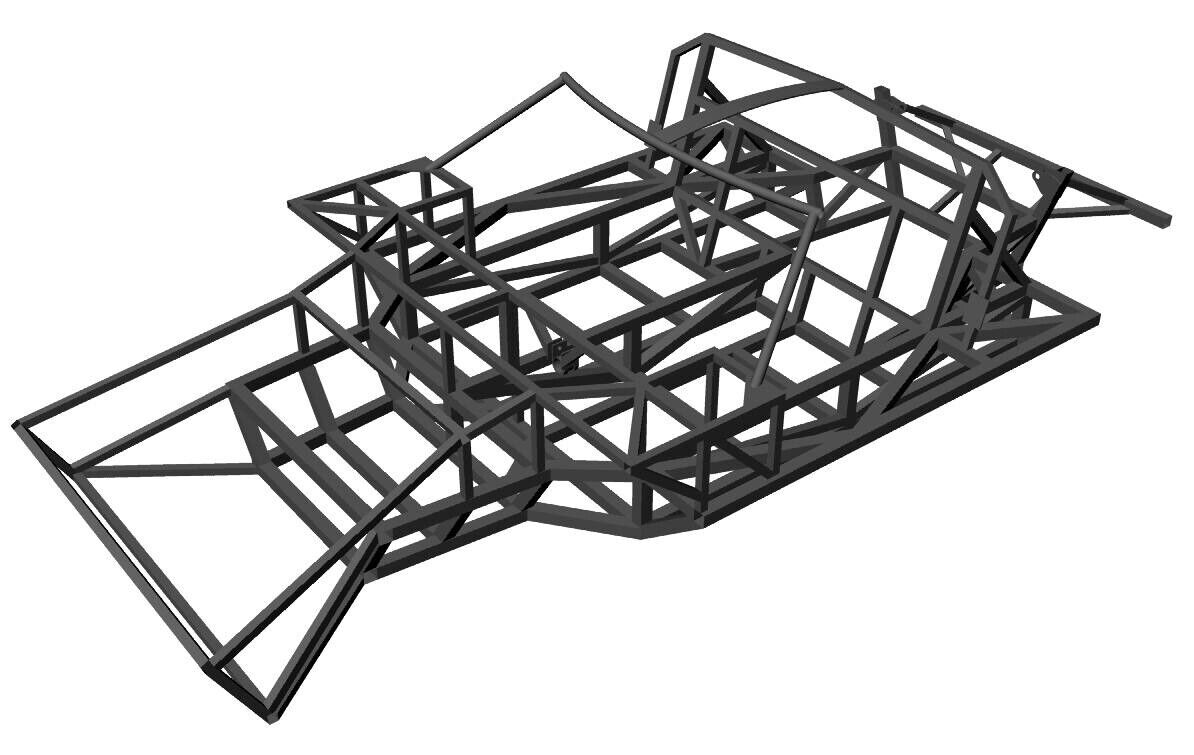 Ford GT40 chassis drawings blueprints