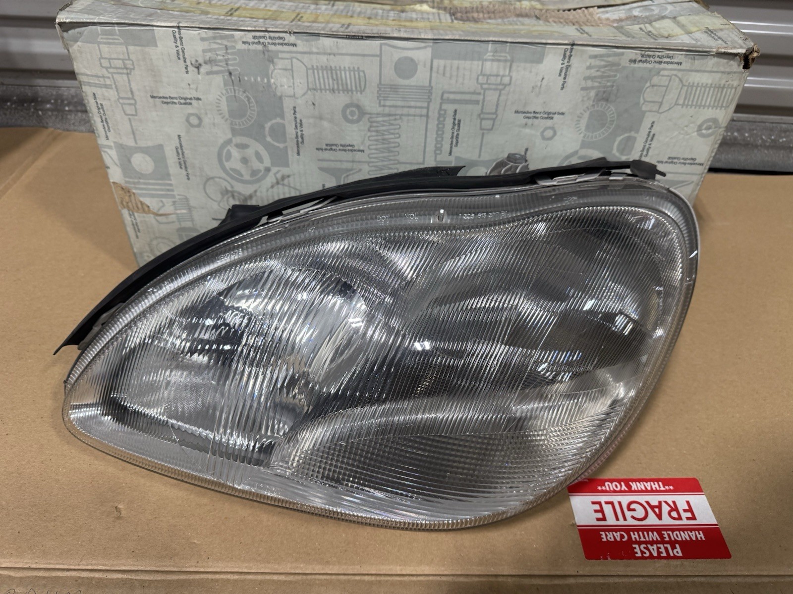 00-02 Mercedes W220 S500 S55 Left Driver Xenon Headlight Assy OEM A2208201161