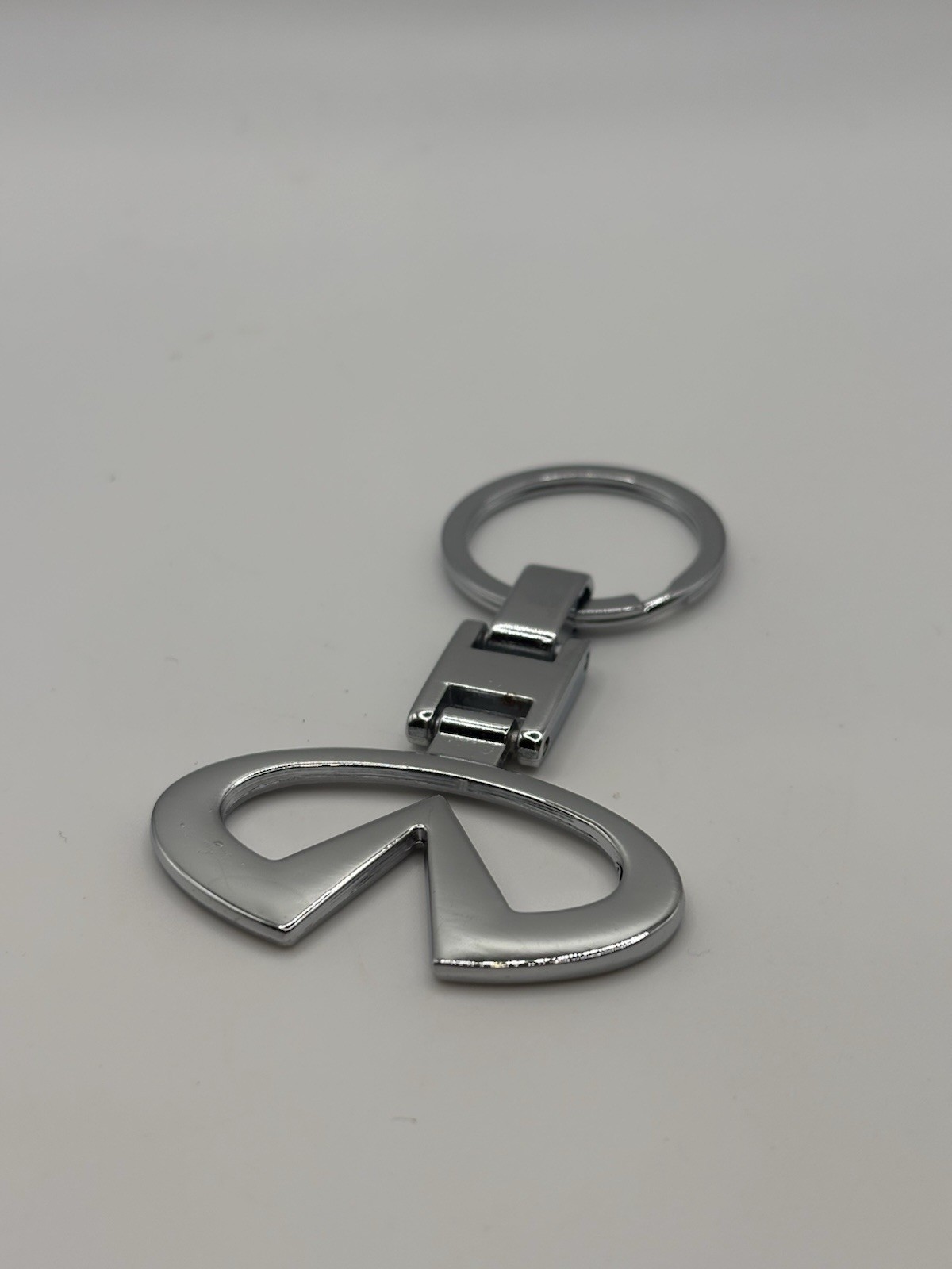NEW - Custom Metal Enamel Infinity Car Keychain Key Ring Fob Gift Accessory