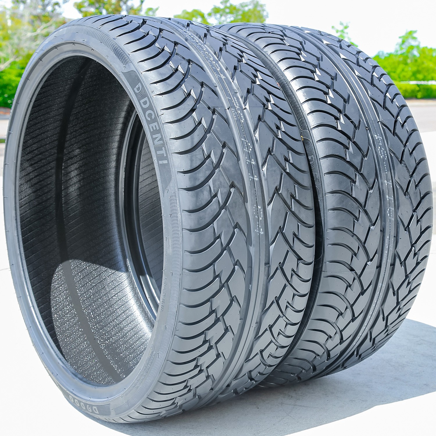 2 Tires 305/30R26 ZR 109W XL Dcenti D9000 AS A/S High Performance
