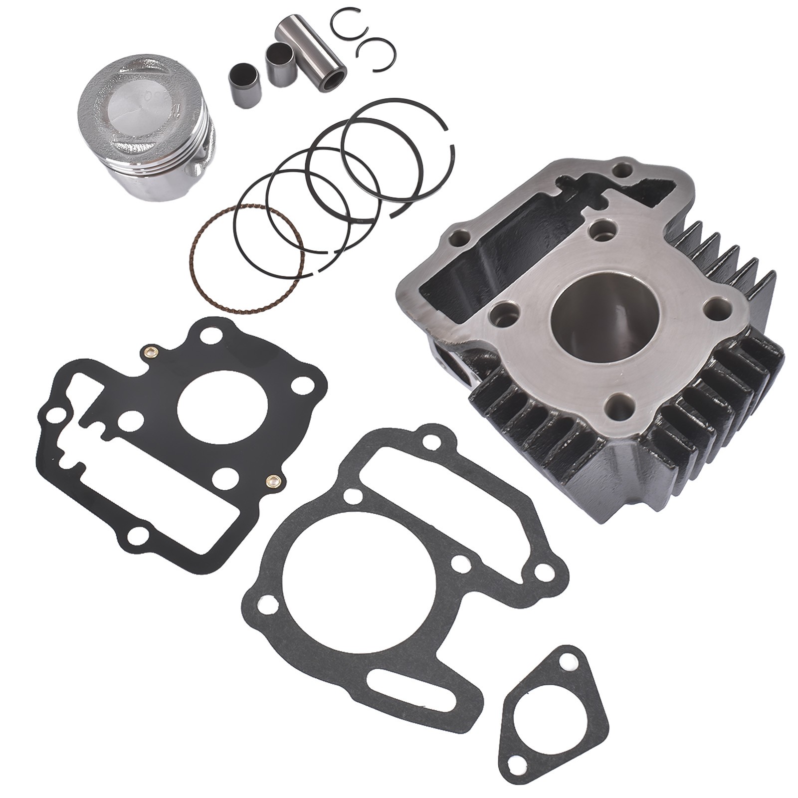 New Cylinder Barrel Piston Rings Gasket Kit for Yamaha TTR50 TTR50E 2006-2026