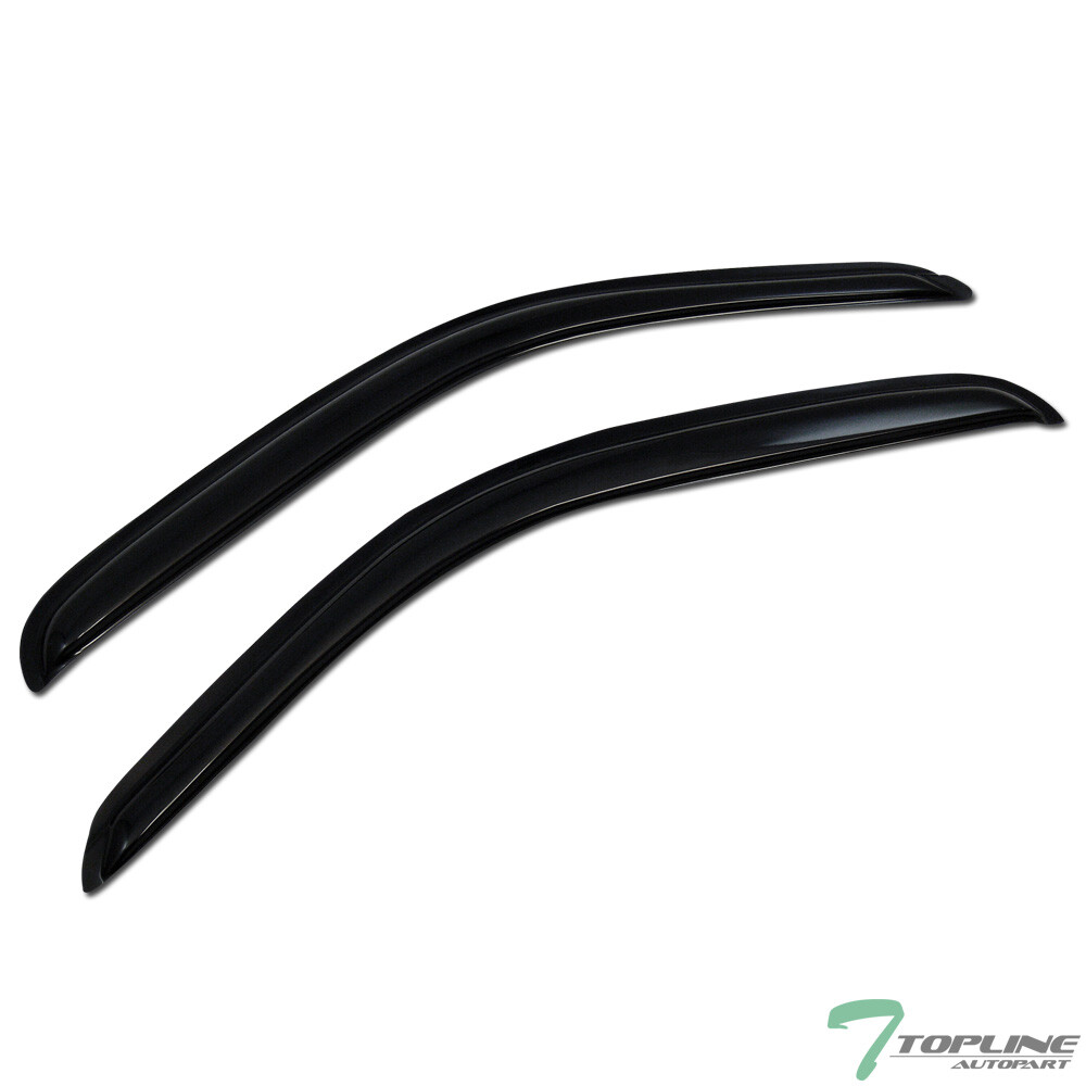 Topline For 1995-2004 Toyota Tacoma Sun Rain Guard Vent Shade Window Visors 2pc