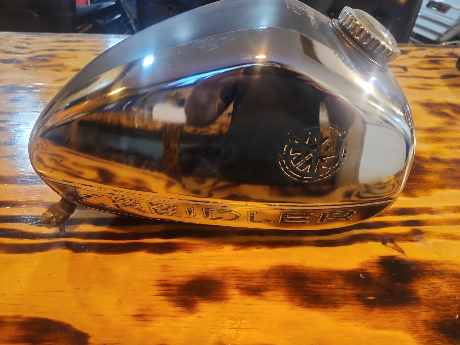 Original 1978 Kreidler Moped Fuel Tank