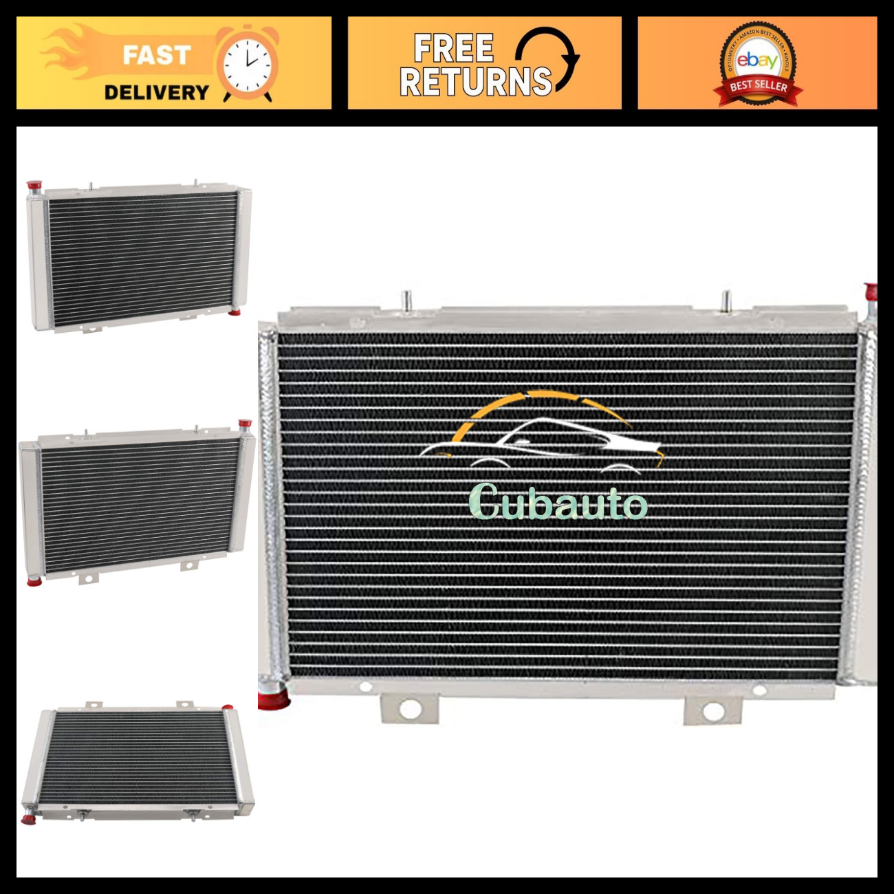 2 Row Aluminum UTV Radiator for Can-Am Maverick 800R 1000 & Commander 800 MAX 2 Row Aluminum UTV Radiator for Can-Am Maverick 800R 1000 & Commander 800 MAX