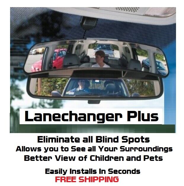 3 New Original Lanechanger Plus Blind Spot Eliminator Child Watching Mirror