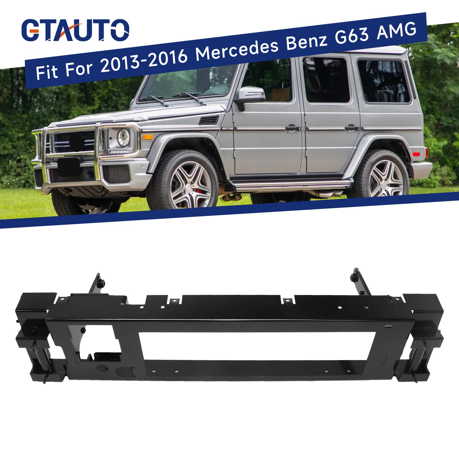 Bumper Reinforcement Crossmember Steel Bar For 2013-2016 Mercedes G63 AMG W463 Bumper Reinforcement Crossmember Steel Bar For 2013-2016 Mercedes G63 AMG W463
