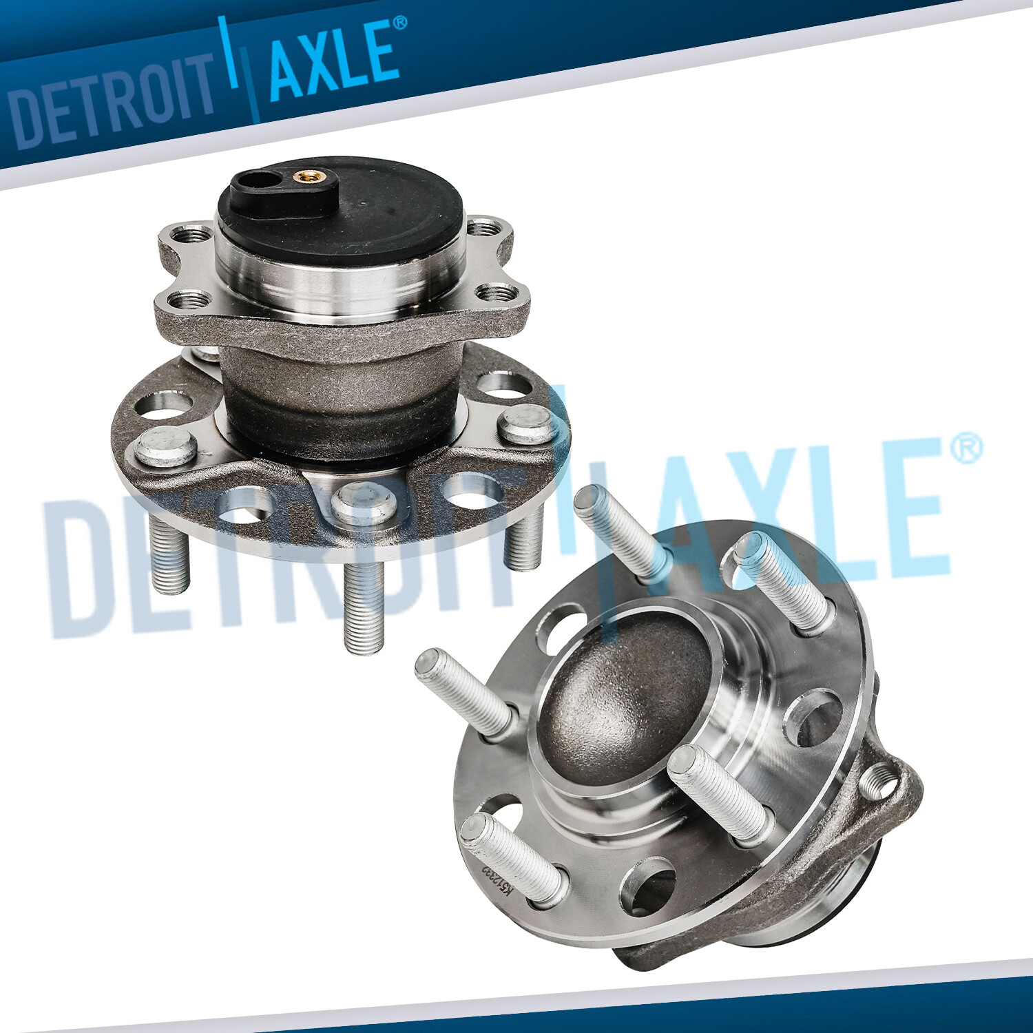 FWD Pair Rear Wheel Bearing Hubs Assembly for Dodge Avenger Caliber Jeep Patroit