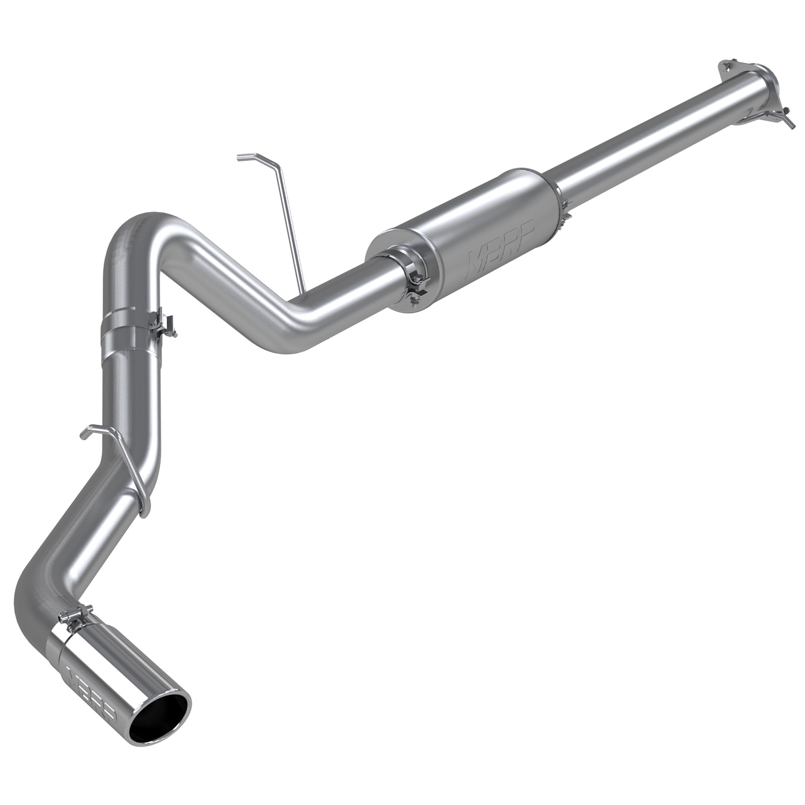 MBRP S5076AL Cat Back Exhaust Kit for 11-19 Silverado Sierra 2500HD 3500HD 6.0L