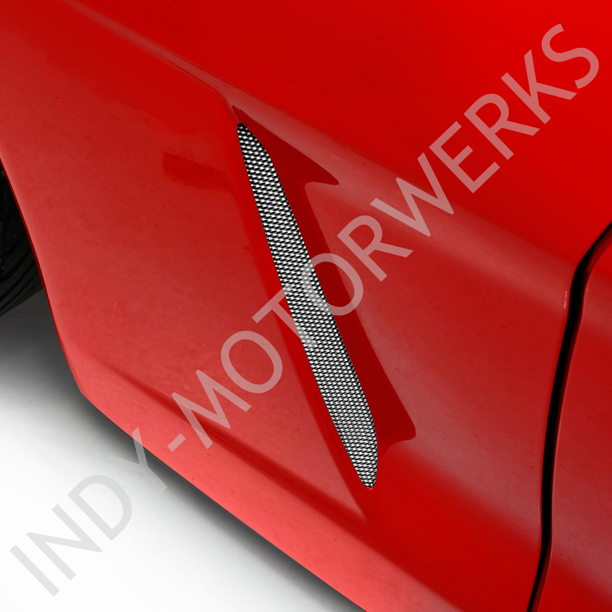C6 CORVETTE SIDE COVE SCREEN INSERTS PLATE KIT 05 06 07 08 09 10 11 12 13 NEW