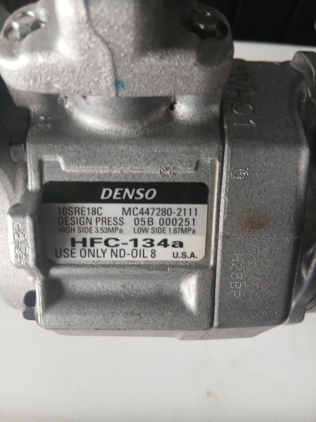 OEM DENSO AC COMPRESSOR FOR 2.4 HONDA ACCORD 2013-17 38810 5A2 A01 OEM DENSO AC COMPRESSOR FOR 2.4 HONDA ACCORD 2013-17 38810 5A2 A01