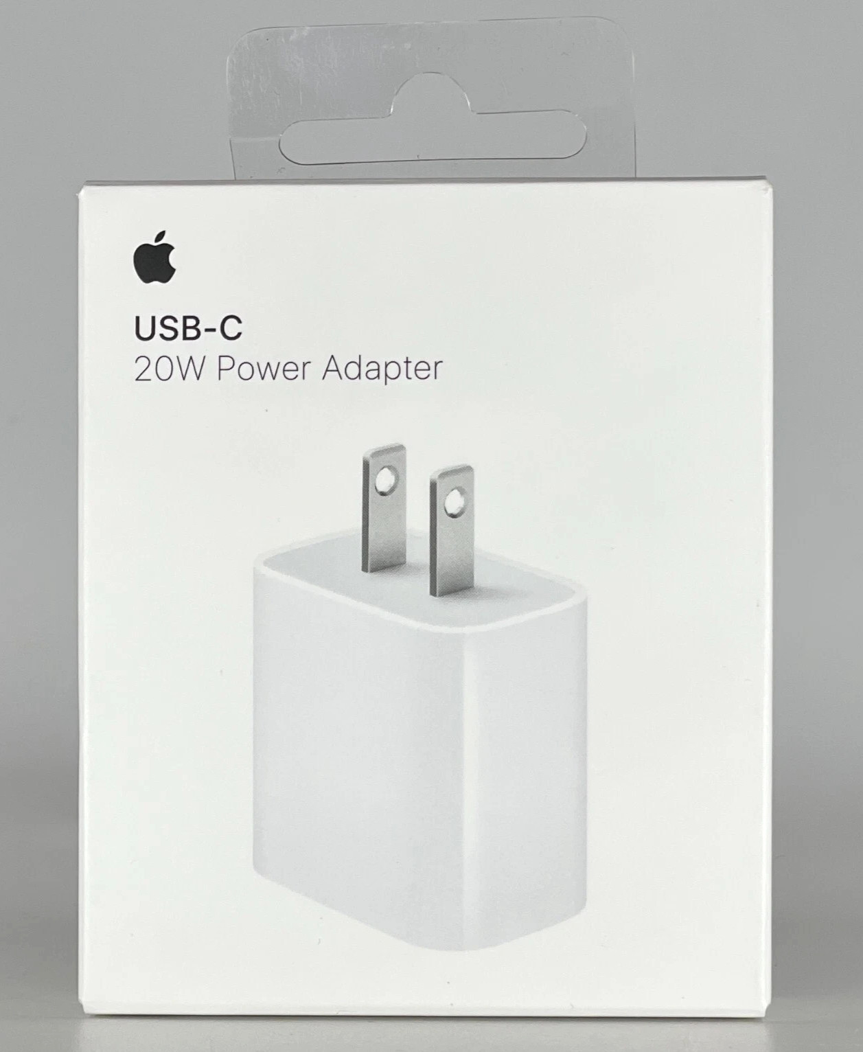 Genuine Apple 20W USB-C Power Adapter Wall Charger MHJA3AM/A - White