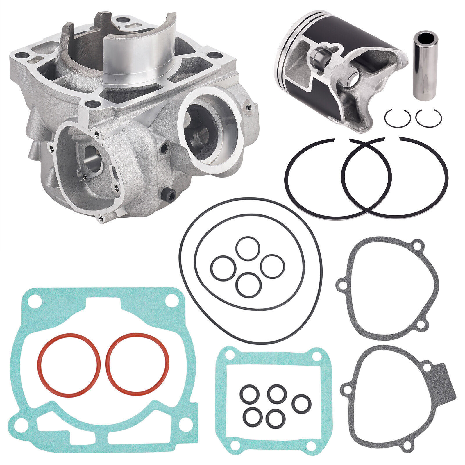 Cylinder Barrel Piston Rings Head Gasket Kit For 300 XC TPI XC-W TPI 19-23 2021 Cylinder Barrel Piston Rings Head Gasket Kit For 300 XC TPI XC-W TPI 19-23 2021