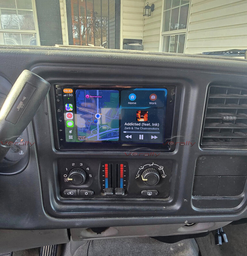 CarPlay Radio Android Navi For 2004-2007 Chevy Classic , 2007 Silverado Classic