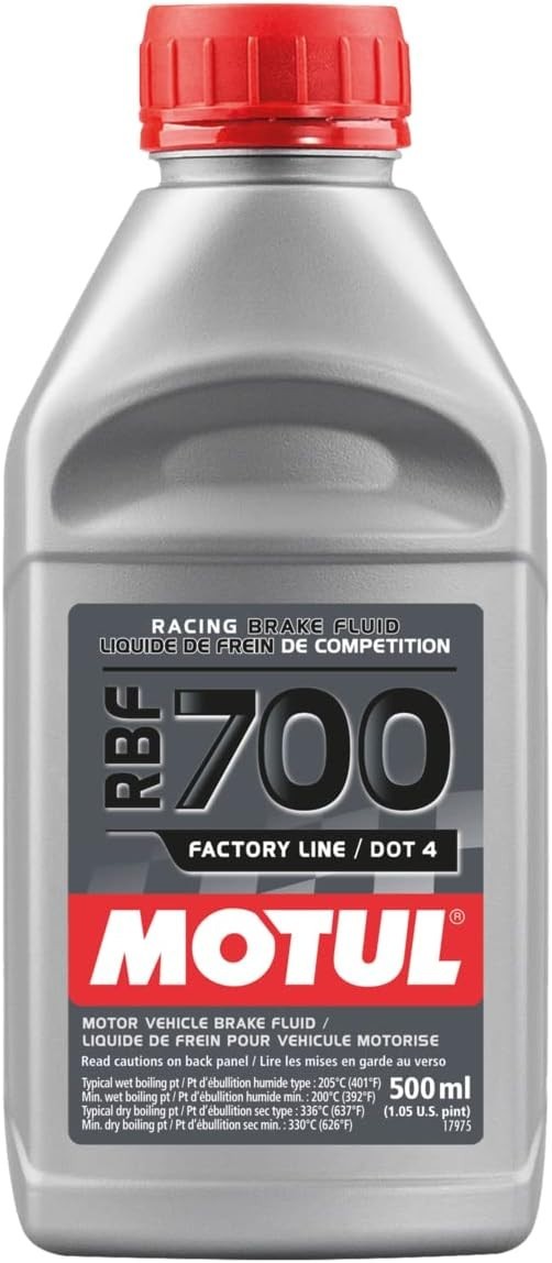 Motul RBF 700 Factory Line Synthetic DOT 4 Racing Brake Fluid 500ml (111257)