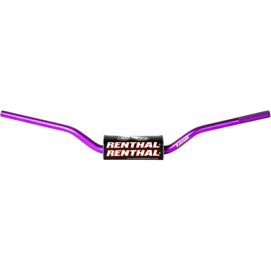 Renthal Fat Bar - Oversized 1-1/8 - Purple 609 - RC High 609-01-PE