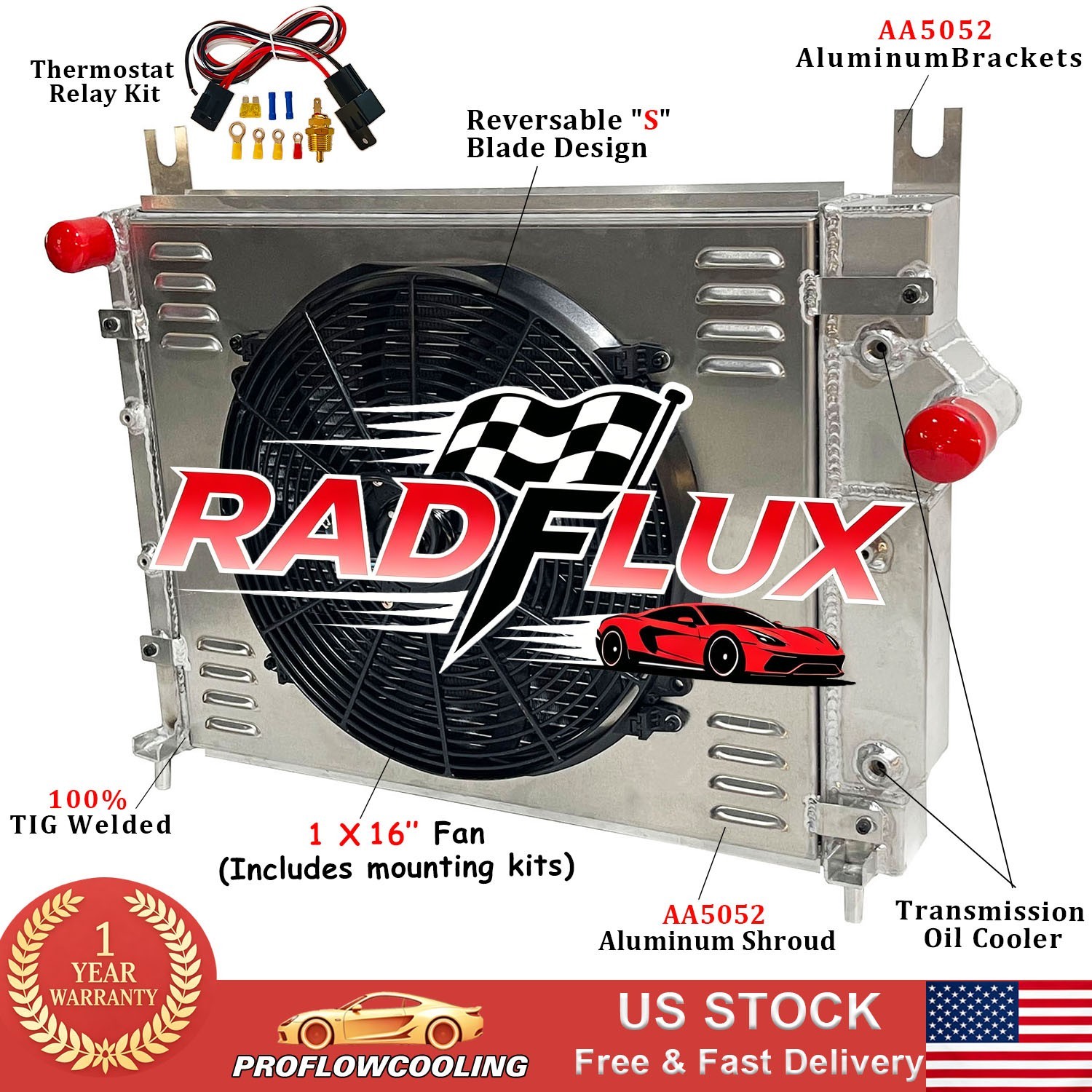 Fit 2000-2003 Durango 2000-2004 Dodge Dakota 3.9L 4.7L 5.9L Radiator Fan Shroud