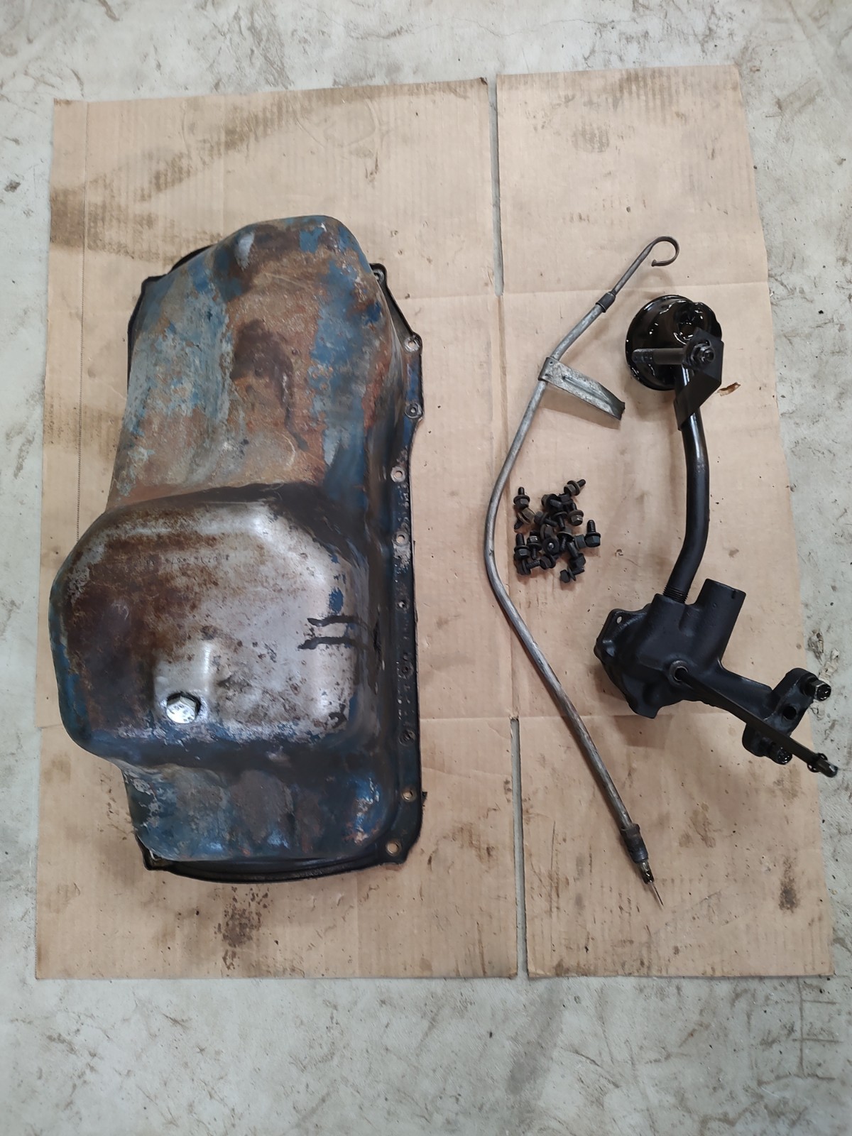1978 78 79 1979 Ford 351M 400 4x4 Oil Pan Oil Pick Up Screen Dipstick D7TE-6675