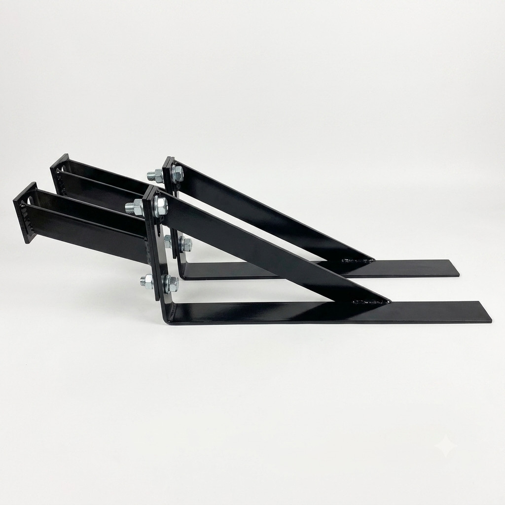 Torque Universal Center 1/2 Fender Mounting Bracket Driver & Passenger Side