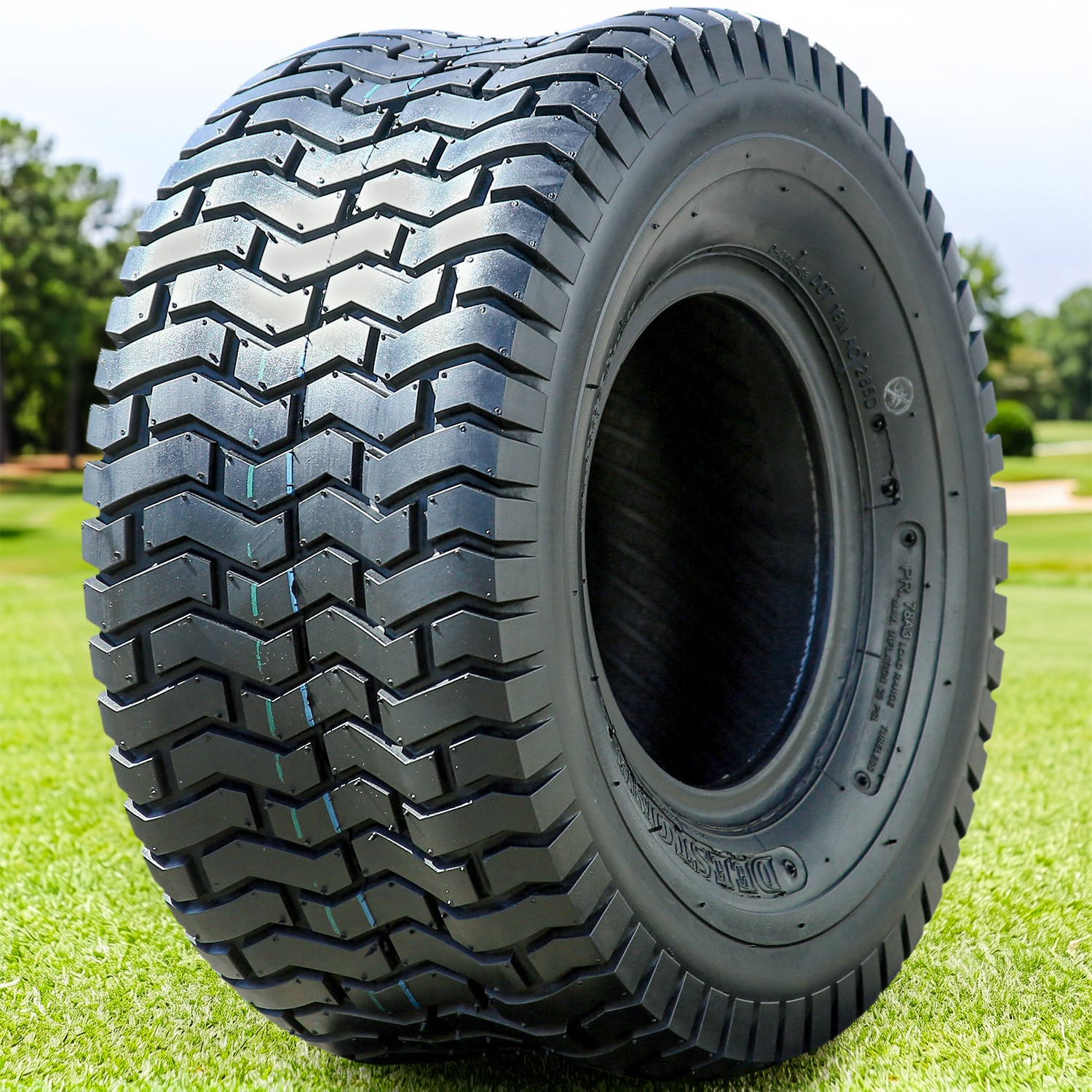 Tire Deestone D265 18X6.50-8 4 Ply Lawn & Garden
