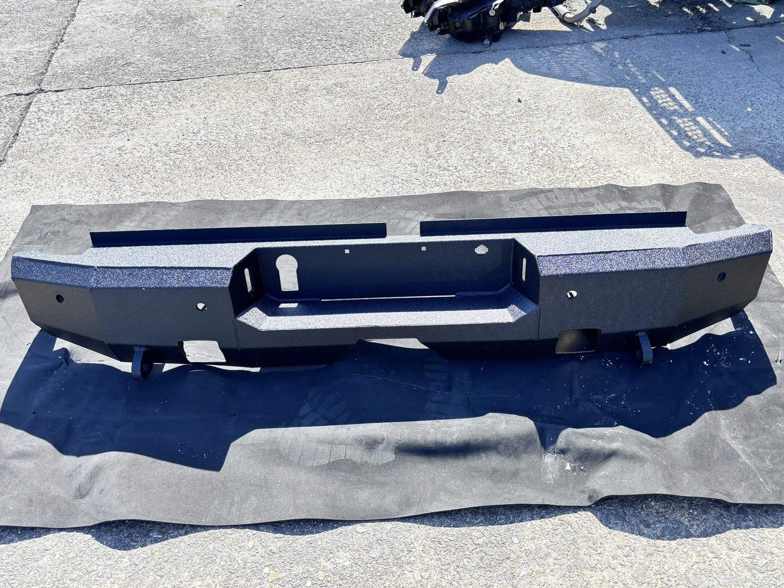 2019-2020 2021 2022 2023 Ford Ranger Textured Steel Rear Bumper Replacement 