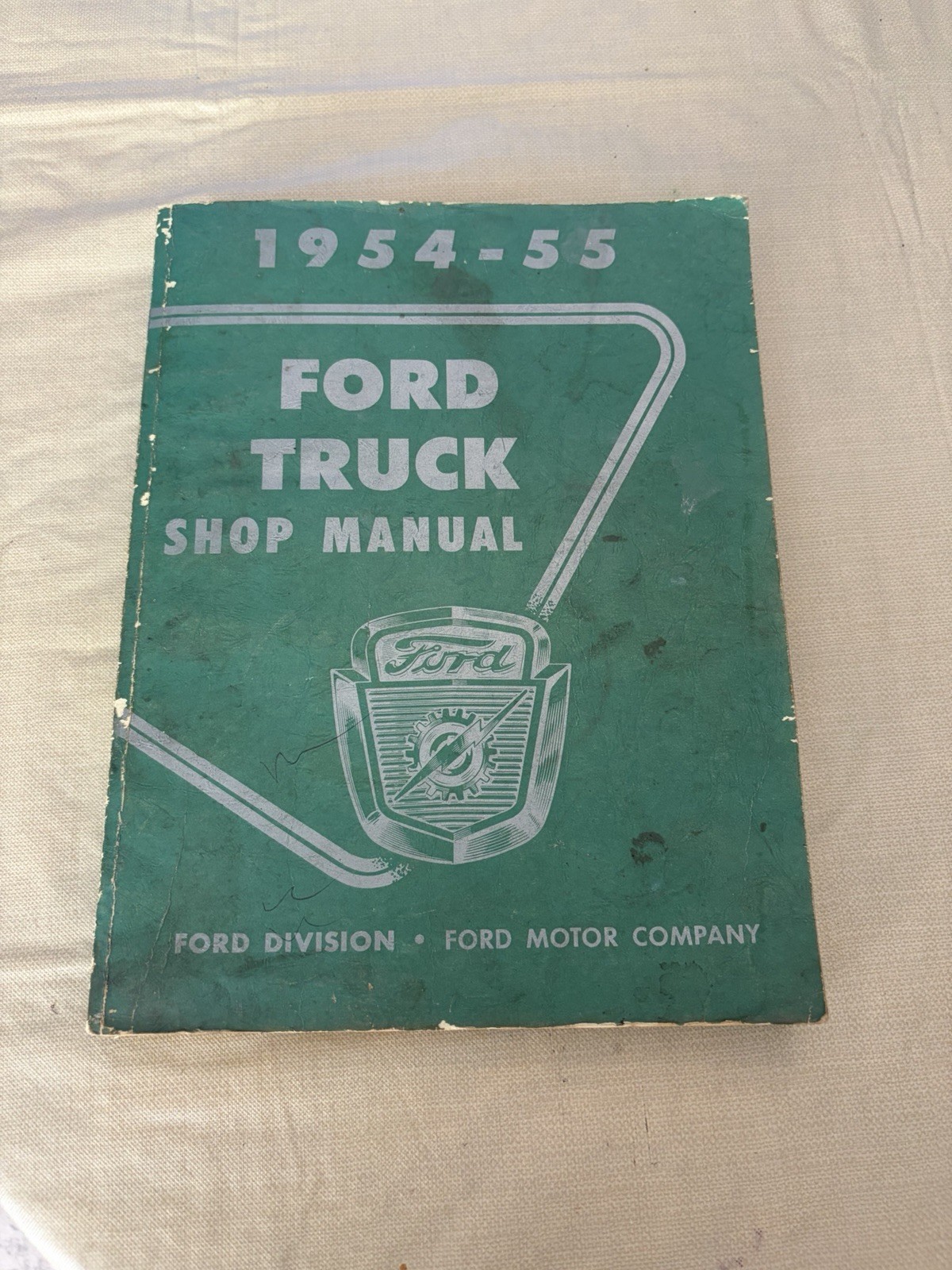1954-55 Ford Truck Shop Manual Paperback 1954-55 Ford Truck Shop Manual Paperback